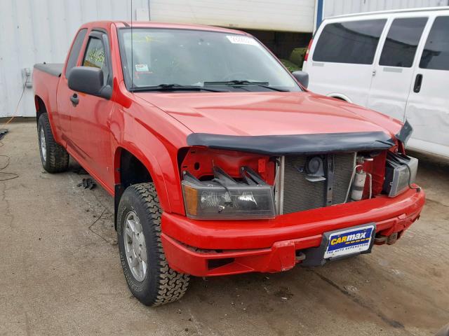 1GCDT299688187750 - 2008 CHEVROLET COLORADO L RED photo 1