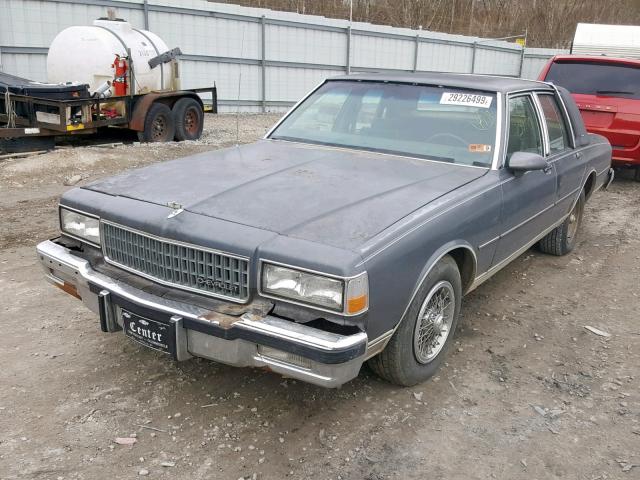 1G1BU51H3JA166242 - 1988 CHEVROLET CAPRICE CL GRAY photo 2