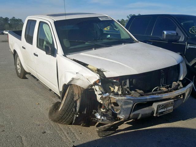 1N6AD07U89C400284 - 2009 NISSAN FRONTIER C WHITE photo 1