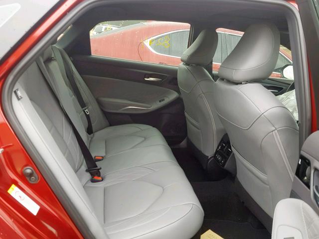 4T1B21FB3KU001930 - 2019 TOYOTA AVALON XLE RED photo 6