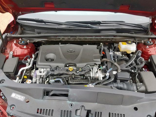 4T1B21FB3KU001930 - 2019 TOYOTA AVALON XLE RED photo 7