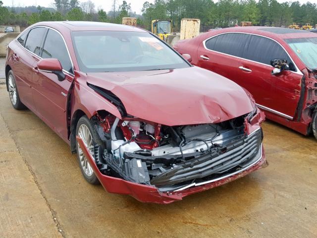 4T1B21FB3KU001930 - 2019 TOYOTA AVALON XLE RED photo 9