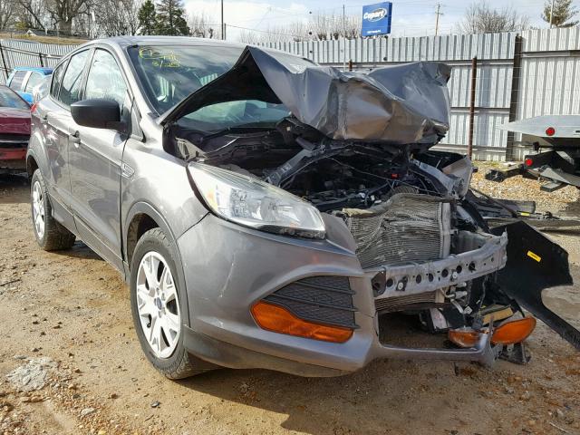 1FMCU0F7XDUD68993 - 2013 FORD ESCAPE S GRAY photo 1