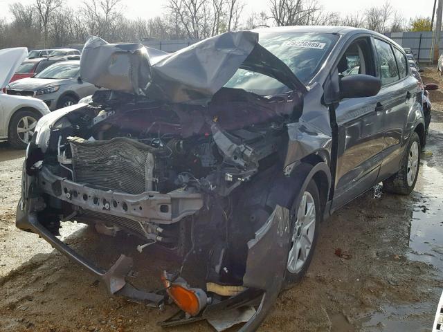 1FMCU0F7XDUD68993 - 2013 FORD ESCAPE S GRAY photo 2