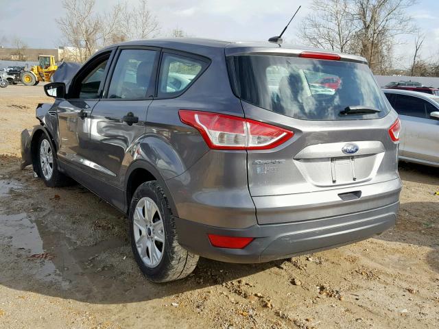 1FMCU0F7XDUD68993 - 2013 FORD ESCAPE S GRAY photo 3