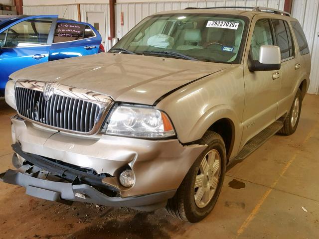 5LMEU68H04ZJ07275 - 2004 LINCOLN AVIATOR 棕色 照片 2