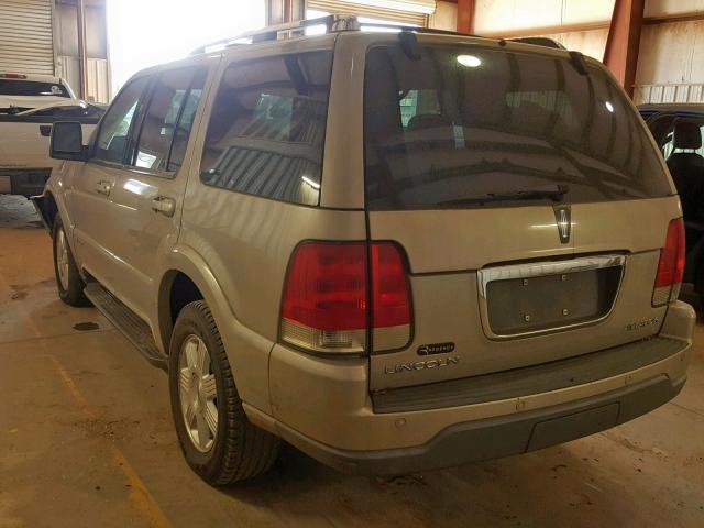 5LMEU68H04ZJ07275 - 2004 LINCOLN AVIATOR 棕色 照片 3