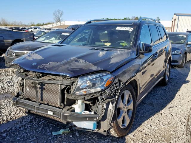 4JGDF6EE9HA875652 - 2017 MERCEDES-BENZ GLS 450 4M BLACK photo 2