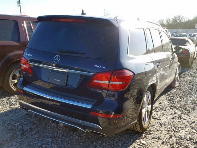 4JGDF6EE9HA875652 - 2017 MERCEDES-BENZ GLS 450 4M BLACK photo 4