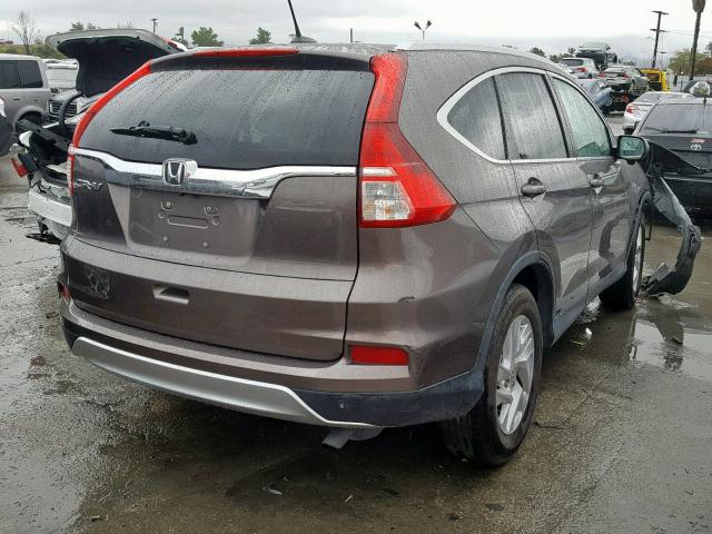 2HKRM3H74GH527079 - 2016 HONDA CR-V EXL GRAY photo 4