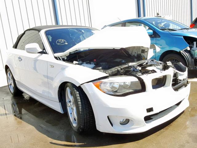 WBAUL7C51DVU09008 - 2013 BMW 128 I WHITE photo 1