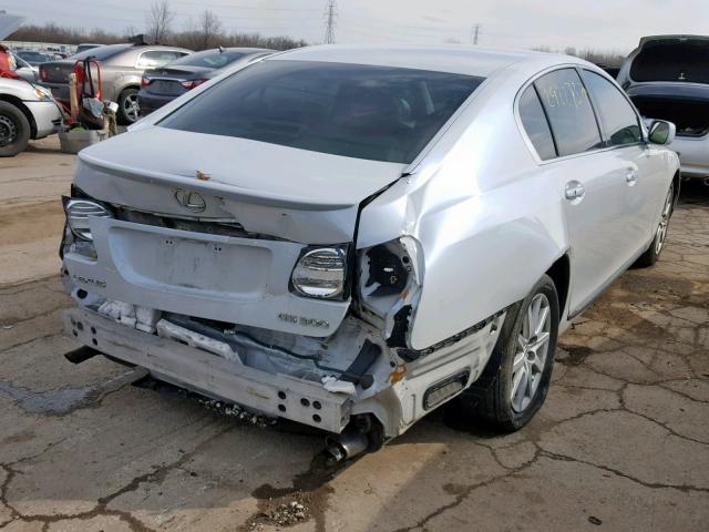 JTHBH96S565010788 - 2006 LEXUS GS GENERAT WHITE photo 4