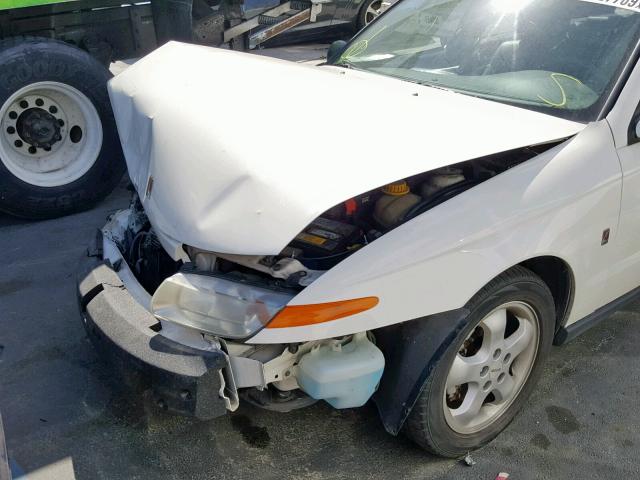 1G8JU84F42Y581782 - 2002 SATURN LW200 WHITE photo 9