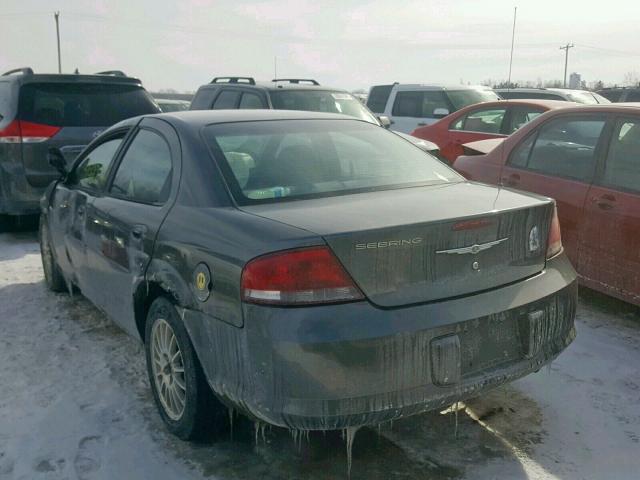 1C3EL46X84N370747 - 2004 CHRYSLER SEBRING LX SILVER photo 3