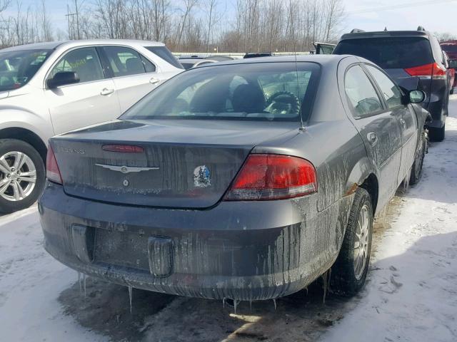 1C3EL46X84N370747 - 2004 CHRYSLER SEBRING LX SILVER photo 4