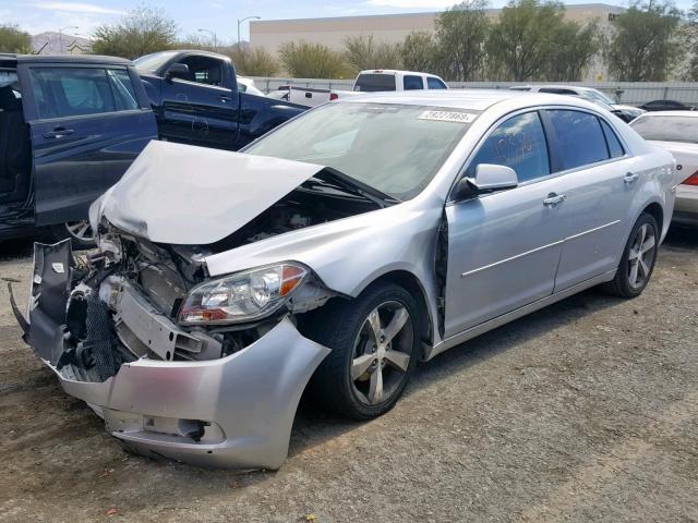 1G1ZC5E09CF368059 - 2012 CHEVROLET MALIBU 1LT 银色 照片 2