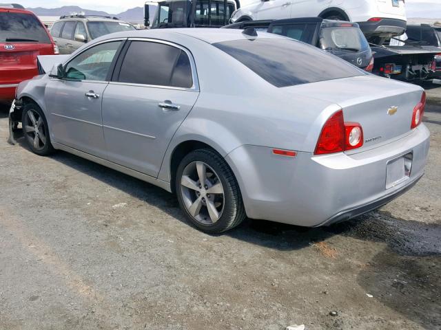 1G1ZC5E09CF368059 - 2012 CHEVROLET MALIBU 1LT 银色 照片 3