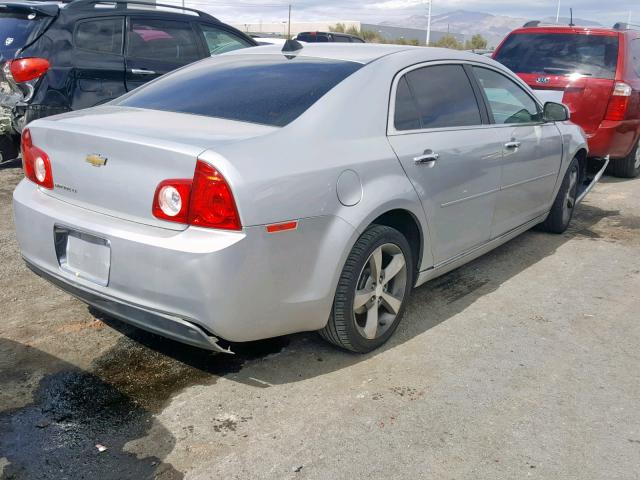 1G1ZC5E09CF368059 - 2012 CHEVROLET MALIBU 1LT 银色 照片 4