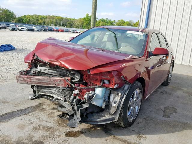 1G1ZK57BX8F277570 - 2008 CHEVROLET MALIBU LTZ RED photo 2