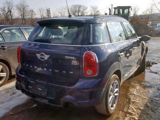 WMWZC3C58FWT04607 - 2015 MINI COOPER S C BLUE photo 4