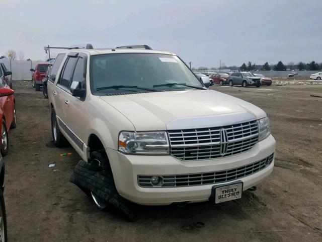5LMFU28558LJ00804 - 2008 LINCOLN NAVIGATOR Blanc photo 1