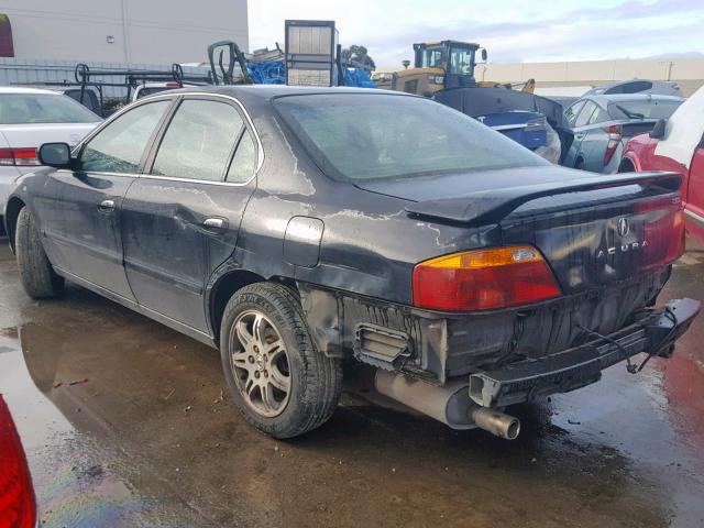 19UUA5679YA026314 - 2000 ACURA 3.2TL BLACK photo 3