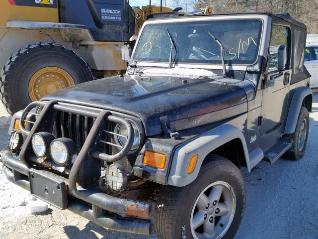 1J4FY19S8VP479600 - 1997 JEEP WRANGLER / BLACK photo 2