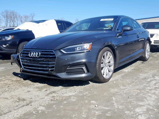 WAUPNAF53JA048450 - 2018 AUDI A5 PREMIUM GRAY photo 2