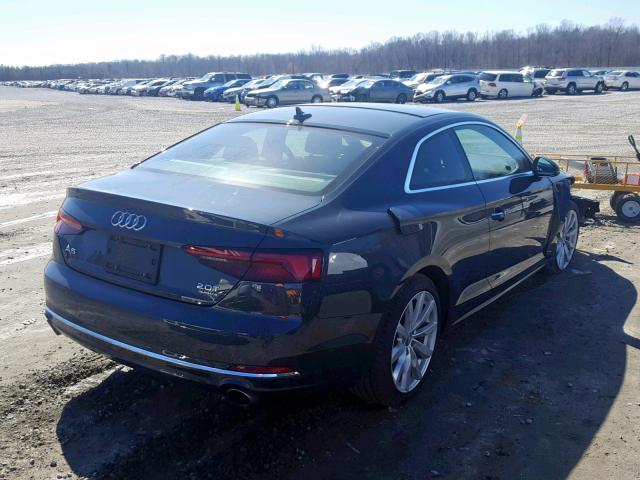 WAUPNAF53JA048450 - 2018 AUDI A5 PREMIUM GRAY photo 4