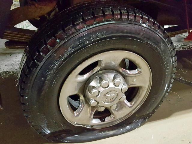 1D7KU28D94J211347 - 2004 DODGE RAM 2500 S წითელი ფოტო 9