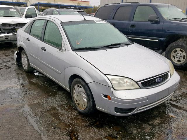 1FAFP34N67W258405 - 2007 FORD FOCUS ZX4 GRAY photo 1