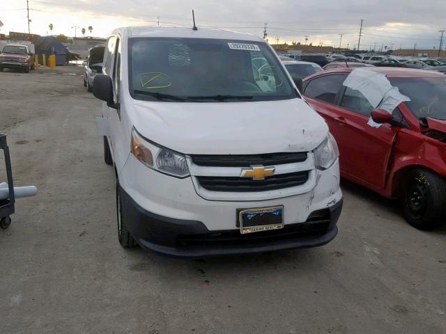 3N63M0ZN7FK734472 - 2015 CHEVROLET CITY EXPRE WHITE photo 1