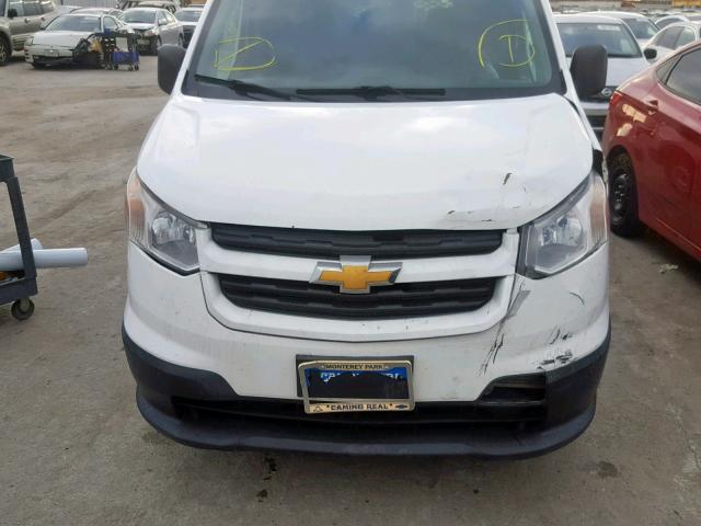 3N63M0ZN7FK734472 - 2015 CHEVROLET CITY EXPRE WHITE photo 9