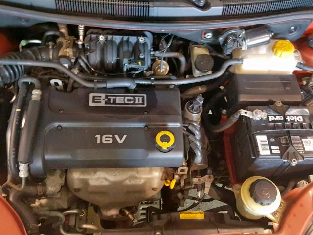 KL1TD66607B792799 - 2007 CHEVROLET AVEO BASE Qırmızı foto 7