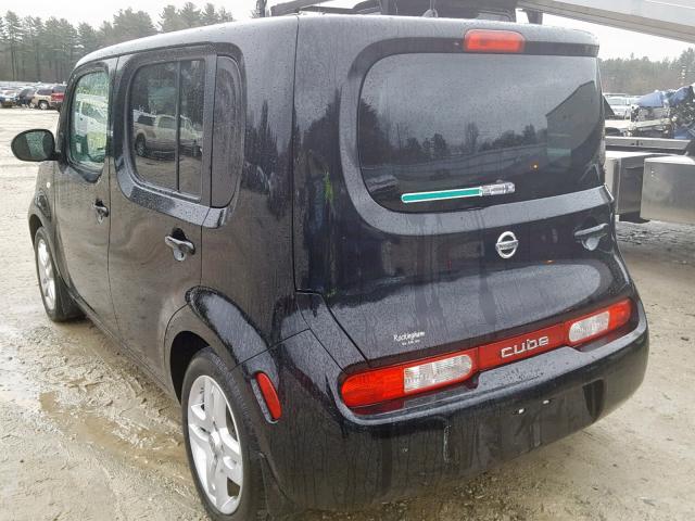 JN8AZ28R59T105657 - 2009 NISSAN CUBE BASE BLACK photo 3