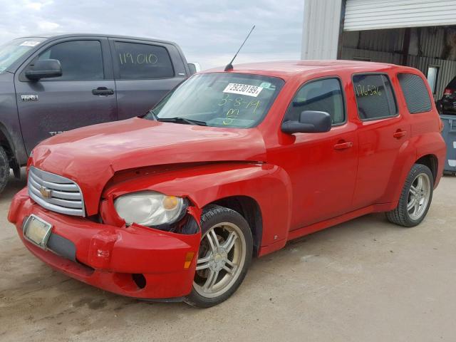 3GNDA13D88S640732 - 2008 CHEVROLET HHR LS 红色 照片 2