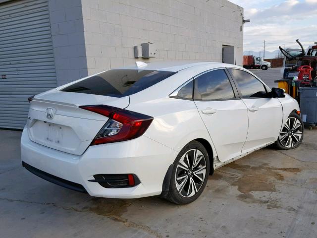 2HGFC1F76GH657646 - 2016 HONDA CIVIC EXL WHITE photo 4