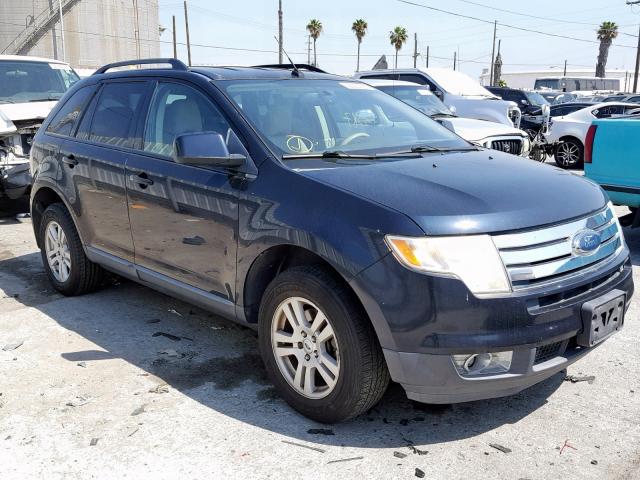 2FMDK48C88BA51737 - 2008 FORD EDGE SEL BLACK photo 1