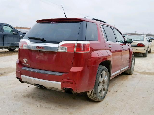 2GKFLYE36D6125962 - 2013 GMC TERRAIN DE RED photo 4