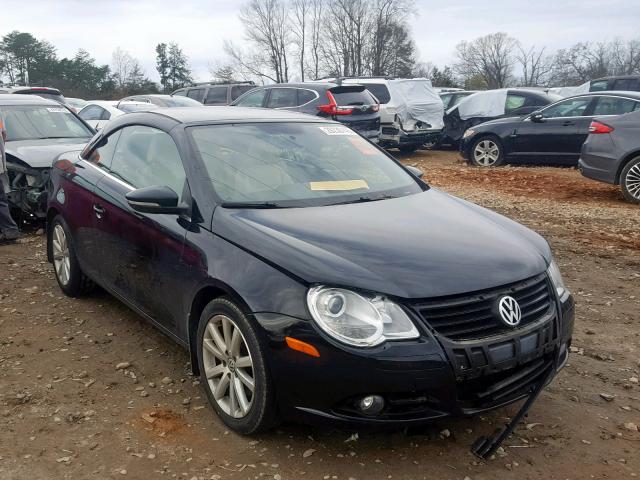 WVWBW7AH9BV004638 - 2011 VOLKSWAGEN EOS KOMFOR BLACK photo 1