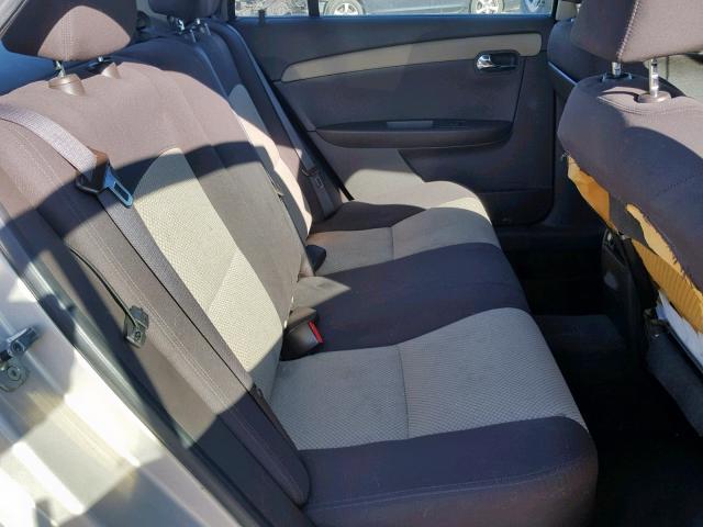 1G1ZC5EB0AF116991 - 2010 CHEVROLET MALIBU 1LT თაფლისფერი ფოტო 6