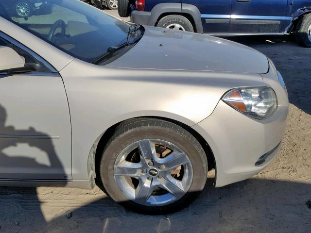 1G1ZC5EB0AF116991 - 2010 CHEVROLET MALIBU 1LT თაფლისფერი ფოტო 9