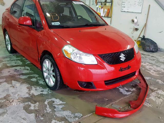 JS2YC415685107182 - 2008 SUZUKI SX4 CONVEN RED photo 9