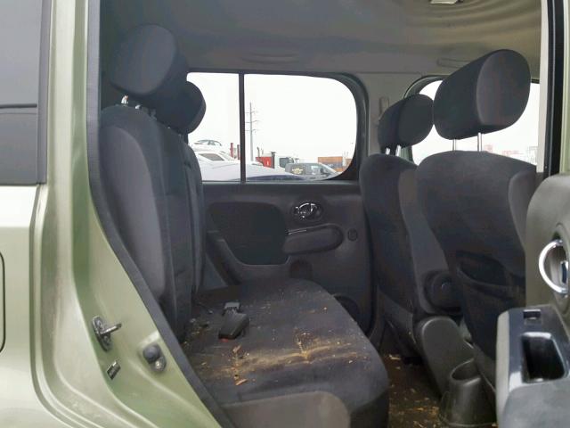 JN8AZ28RX9T107789 - 2009 NISSAN CUBE BASE GREEN photo 6