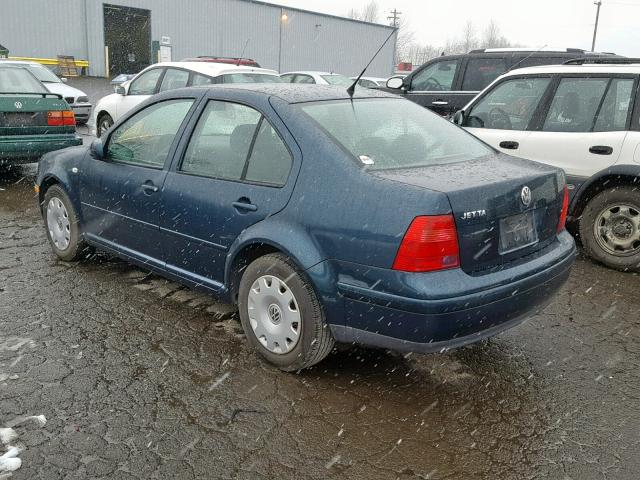 3VWRK69M92M027060 - 2002 VOLKSWAGEN JETTA GL BLUE photo 3