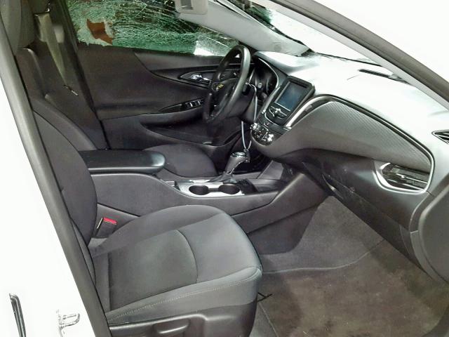 1G1ZB5ST7GF188120 - 2016 CHEVROLET MALIBU LS WHITE photo 5