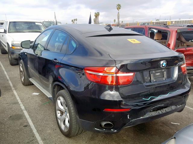 5UXFG2C51DL785513 - 2013 BMW X6 XDRIVE3 BLACK photo 3