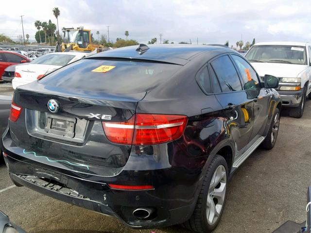 5UXFG2C51DL785513 - 2013 BMW X6 XDRIVE3 BLACK photo 4