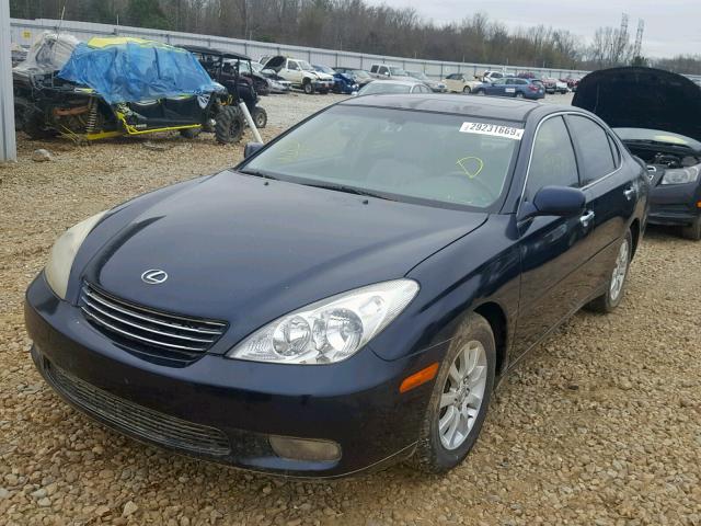 JTHBF30G125016217 - 2002 LEXUS ES 300 BLUE photo 2