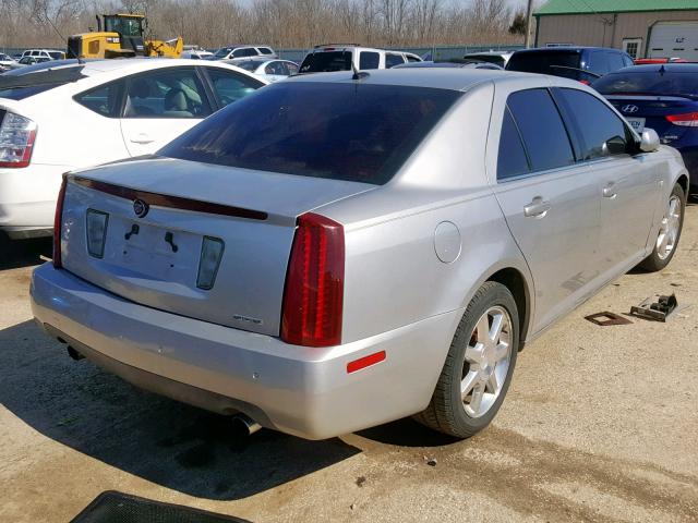 1G6DW677160182292 - 2006 CADILLAC STS SILVER photo 4